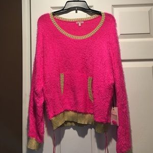 Hot pink juicy couture fuzzy soft sweater